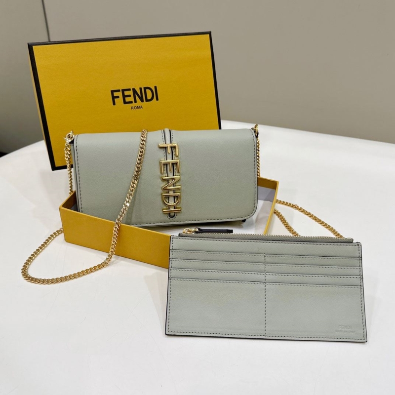 F**di satchel bags